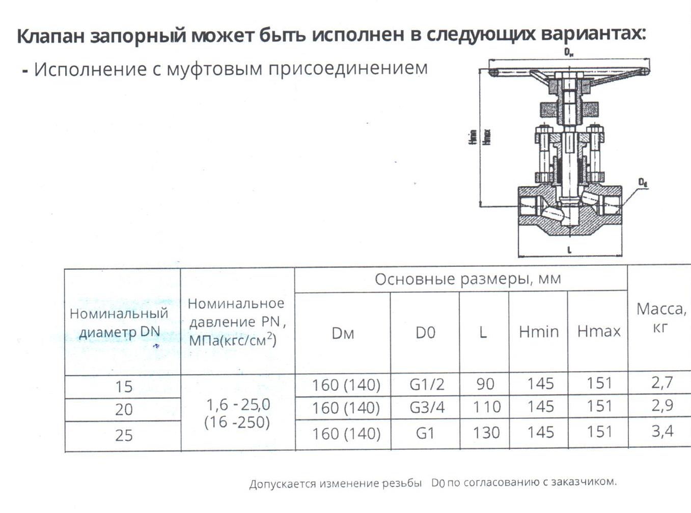 Чертеж крана высокого давления